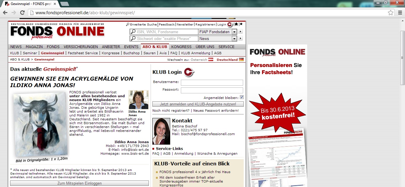 homepage fonds professionell de